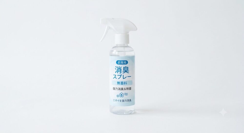 臭いが気になるこの季節、オリジナル消臭スプレーはいかがですか？